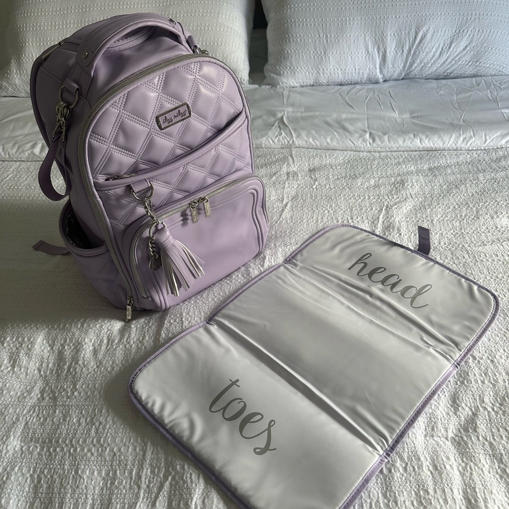 Itzy Ritzy Lavender Boss Backpack!
